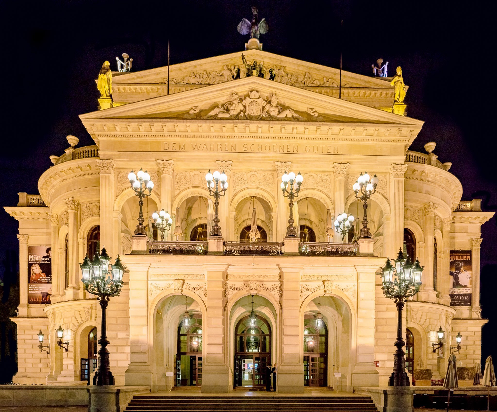 Alte Oper Frankfurt am Main - Nachtfotografie